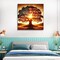 Diamond Art Kits for Adults. American Tree Diamond Painting kit for Adults Full Drill Round Gem Art 5D Diamond Dots Suitable Home Wall Decor 12x12inch